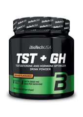 Бустер тестостерона BioTech TST+ GH (300 г) биотеч orange