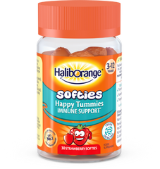 Детский комплекс для пищеварения Haliborange Happy Tummies Immune Support Softies 30 жув. таблеток strawberry