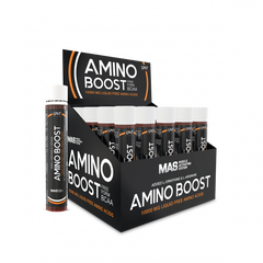 Комплекс амінокислот QNT Amino Boost 10000 mg 20 х 25 мл Апельсин мандарин