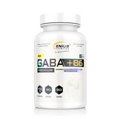 ГАМК Genius Nutrition Gaba + B6 90 капсул