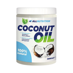 Кокосове масло AllNutrition Coconut oil (500 мл) Unrefined