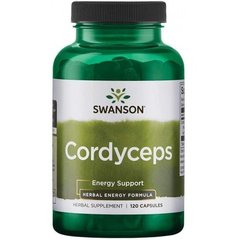 Кордицепс Swanson Cordyceps 600 mg 120 капсул
