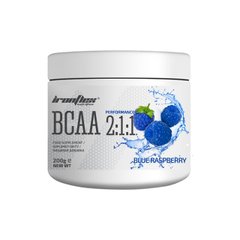 БЦАА IronFlex BCAA Performance 2:1:1 200 грамм Голубая малина