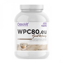 Сироватковий протеїн концентрат OstroVit Wpc 80 Good Morning 700 грам Капучино