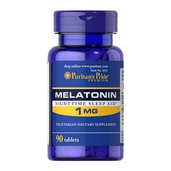 Мелатонин Puritan's Pride Melatonin 1 mg (90 табл) пуританс прайд