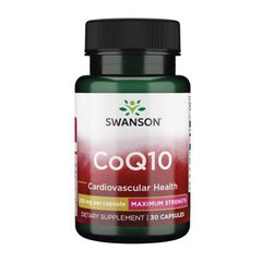 Коэнзим Q10 Swanson CoQ10 200 mg 30 капсул