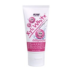 Зубная паста для детей NOW Xyli White kids toothpaste gel (85 г) bubblegum splash