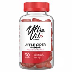 Жувальні цукерки з яблучним оцтом VP Laboratory Apple Cider Vinegar 60 gummies