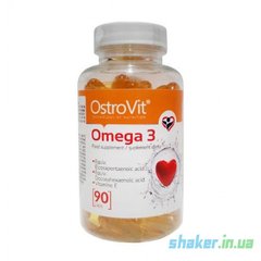 Омега 3 OstroVit Omega 3 90 капс риб'ячий жир