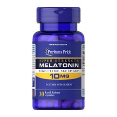 Мелатонин Puritan's Pride Melatonin 10 mg 30 капс