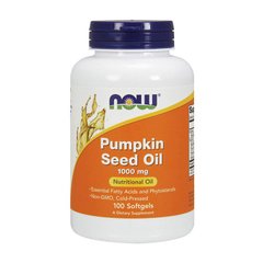 Тыквенное масло в капсулах Now Foods Pumpkin Seed Oil (100 капс)
