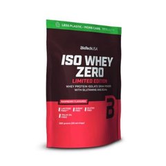 Сироватковий протеїн ізолят BioTech Iso Whey Zero (500 г) Raspberry