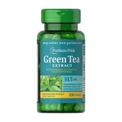 Екстракт зеленого чаю Puritan's Pride Green Tea Extract 100 капсул