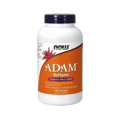 Витамины для мужчин Now Foods Foods Adam (180 капс) нау фудс адам