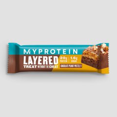 Протеиновый батончик Myprotein Layered 60 г chocolate peanut pretzel