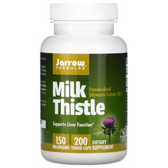 Экстракт расторопши Jarrow Formulas Milk Thistle 150 mg 200 капсул