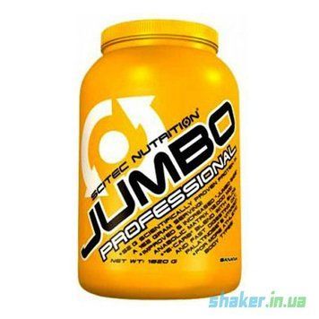 Гейнер для набора массы Scitec Nutrition Jumbo Professional 1600 г raspberry