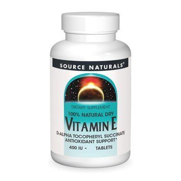 Витамин E Source Naturals Vitamin E 400 IU D-Alpha Tocopherol 100 Таблеток