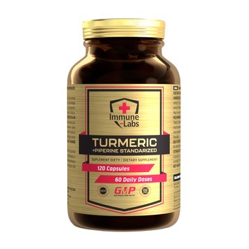 Куркумін Піперин Immune Labs Turmeric + Piperine 120 капсул