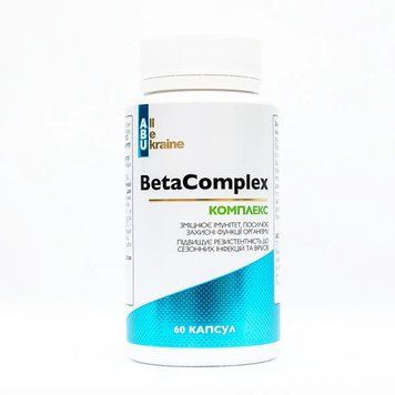 Комплекс для імунітету ABU All Be Ukraine BetaComplex 60 капсул