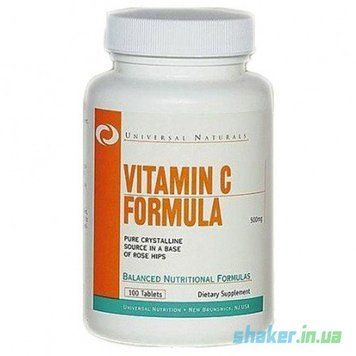 Витамин C формула Universal Vitamin C Formula (100 таб)