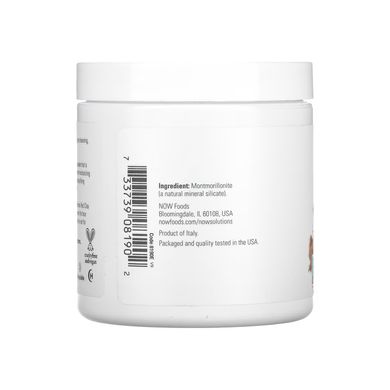 Маска з середземноморської глини Now Foods Red Clay Powder 6 oz 177 мл