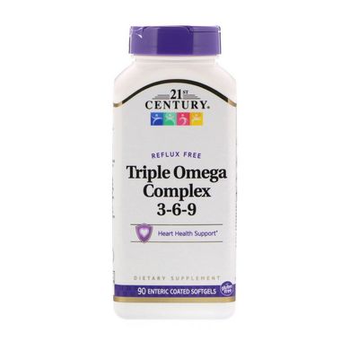 Омега 3-6-9 21st Century Triple Omega Complex 3-6-9 90 капс