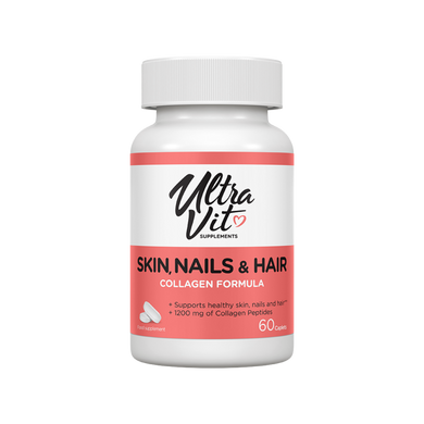 Витамины для волос, кожи и ногтей VP Laboratory Skin Nails & Hair 60 таблеток