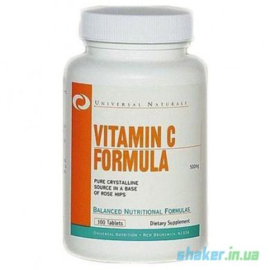Вітамін C формула Universal Vitamin C Formula (100 таб)