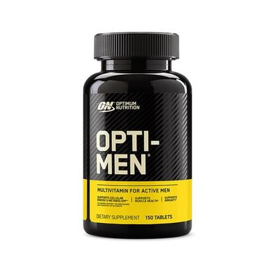 Вітаміни для чоловіків Optimum Nutrition Opti-Men 150 таблеток опті мен