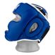 Боксерський шолом тренувальний PowerPlay 3068 PU + Amara Синьо-Білий XS