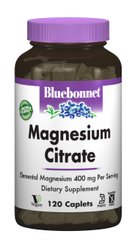 Цитрат Магния, Bluebonnet Nutrition, 120 капсул