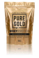 Сывороточный протеин концентрат Pure Gold Protein Whey Protein 2300 грамм Бельгийский шоколад