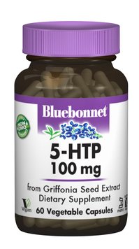 5-HTP (гідрокситриптофан ) 100 мг, Bluebonnet Nutrition, 60 капсул