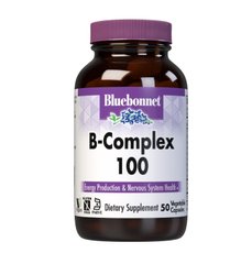 Комплекс витаминов группы Б Bluebonnet Nutrition B-Complex 100 50 вег. капсул