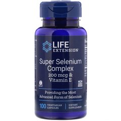 Супер Комплекс Селен, Super Selenium, Life Extension, 100 вегетаріанських капсул
