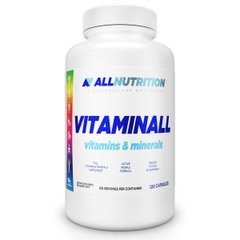 Комплекс витаминов и минералов AllNutrition VitaminALL Vitamins and Minerals (120 капс) алл нутришн