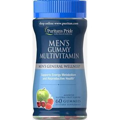Витамины для детей Puritan's Pride Men's Gummy Multivitamin (60 жув)