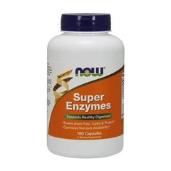 Ферменты энзимы Now Foods Super Enzymes (180 капс) нау фудс