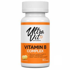 Комплекс витаминов группы V VP Laboratory Vitamin B complex 90 мягких капсул