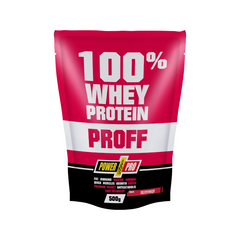 Сироватковий протеїн концентрат Power Pro 100% Whey Protein Proff 500 г полуниця