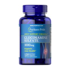 Глюкозамин сульфат Puritan's Pride Glucosamine Sulfate 1000 mg (120 капс) пуританс прайд