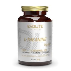 Л-теанін Evolite Nutrition L-Theanine 120 вег. капсул