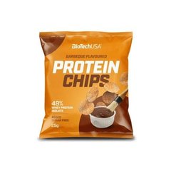 Протеїнові чіпси Biotech Protein Chips 40 г барбекю