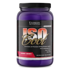 Сывороточный протеин изолят Ultimate Nutrition Iso Cool 907г Cherry Berry