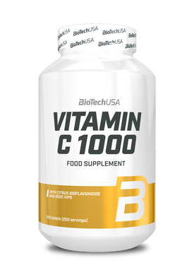 Вітамін C BioTech Vitamin C 1000 (250 таб)