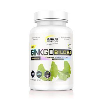 ГАМК Genius Nutrition Ginkgo Biloba 60 капсул