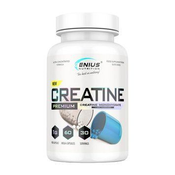 Креатин моногидрат Genius Nutrition Creatine Premium 60 мега капсул