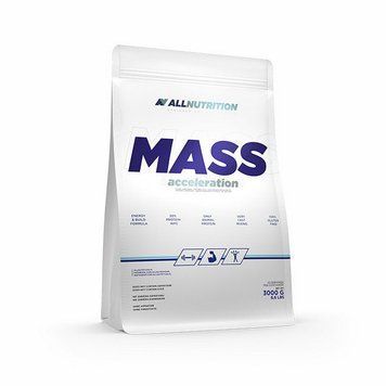 Гейнер для набору маси AllNutrition Mass Acceleration 3000 г chocolate-caffe latte