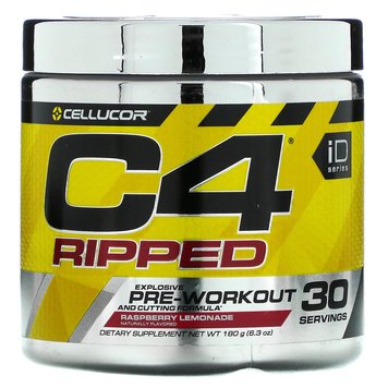 Передтренувальний комплекс Cellucor C4 Ripped 180 грам Малиновий лимонад